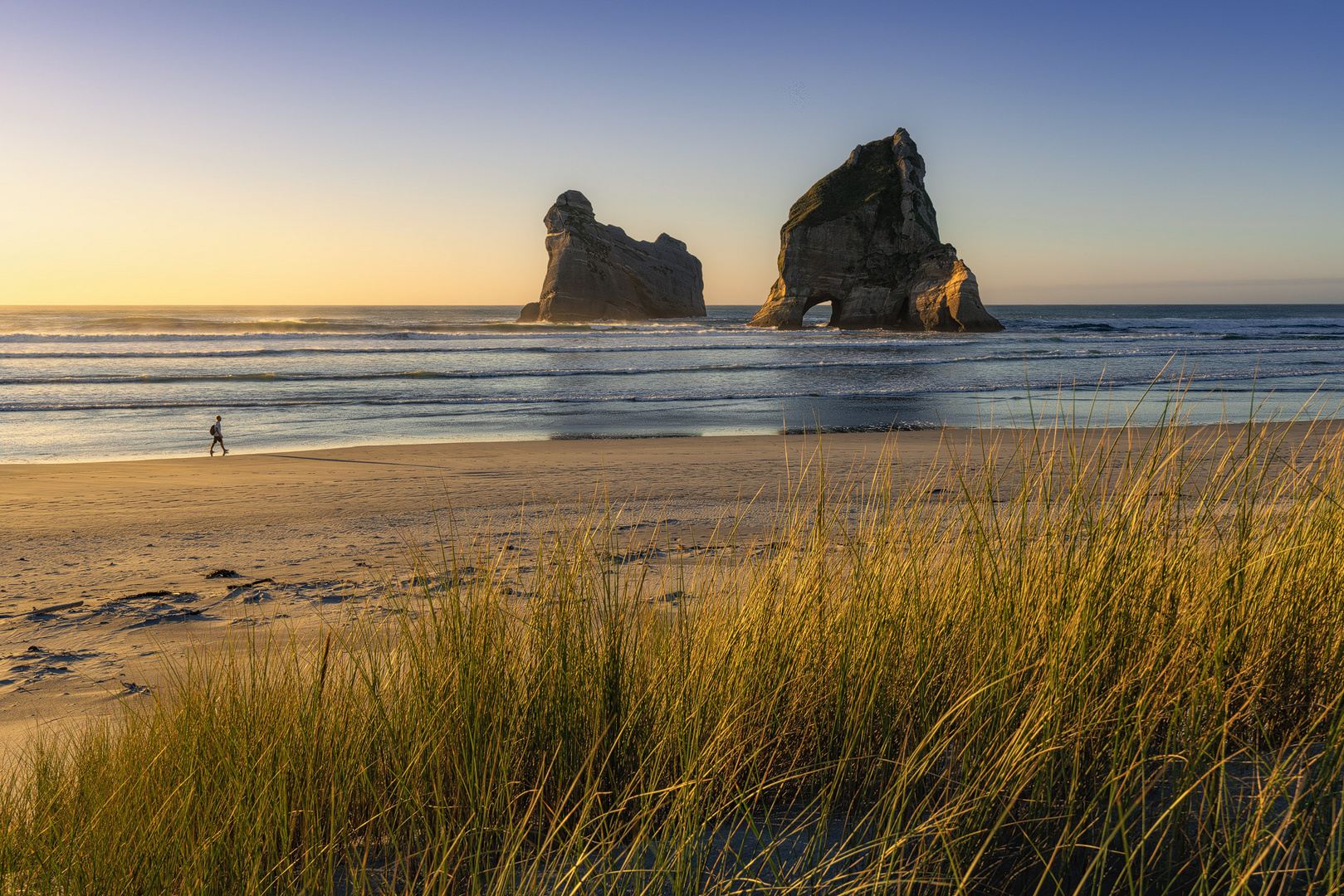 Wharariki Beach