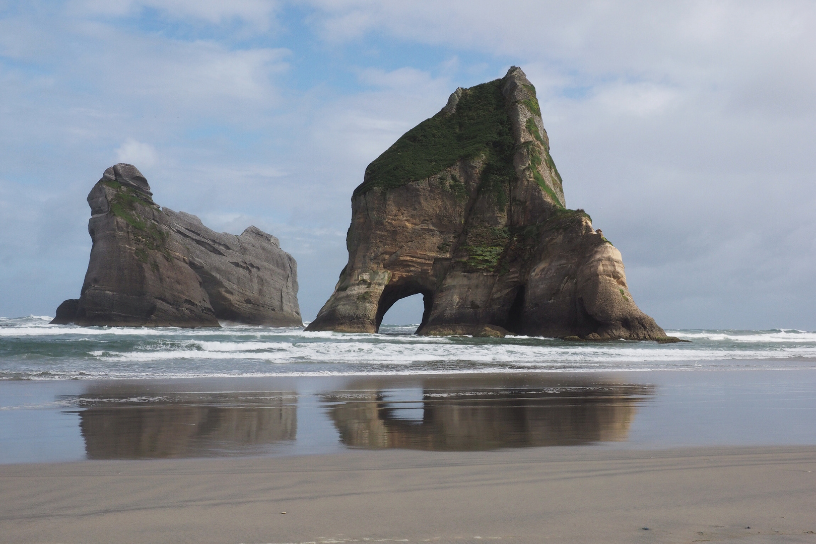 Wharariki Beach