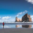 Wharariki Beach, Südinsel Neuseelands