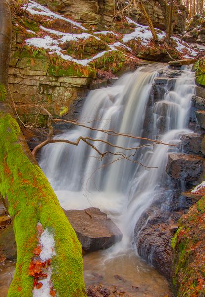 Wharnley Burn waterfalls