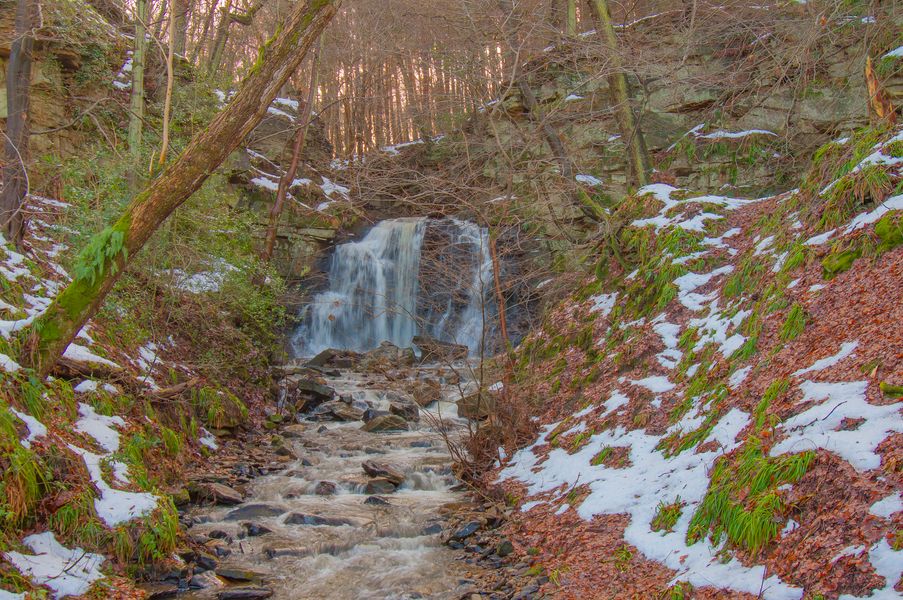 Wharnley Burn waterfalls