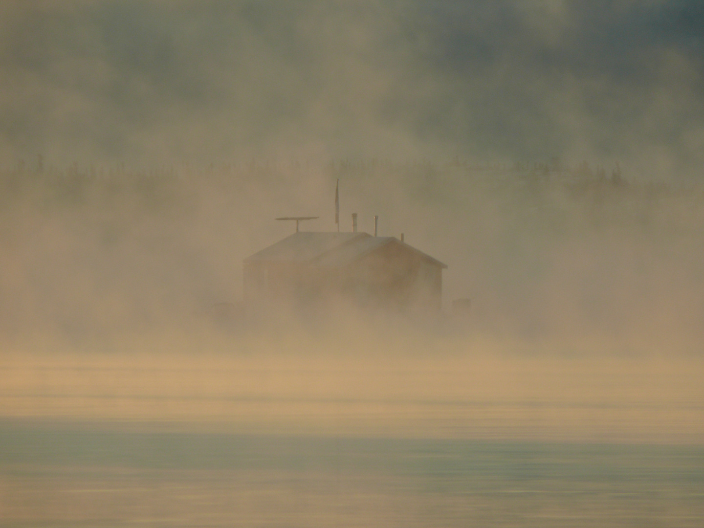 what a misty morning