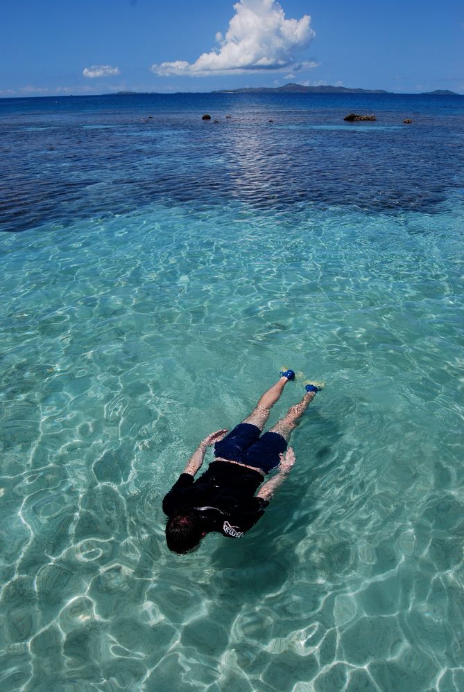 What a place for snorkeling!