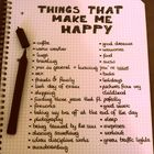 What makes you happy?