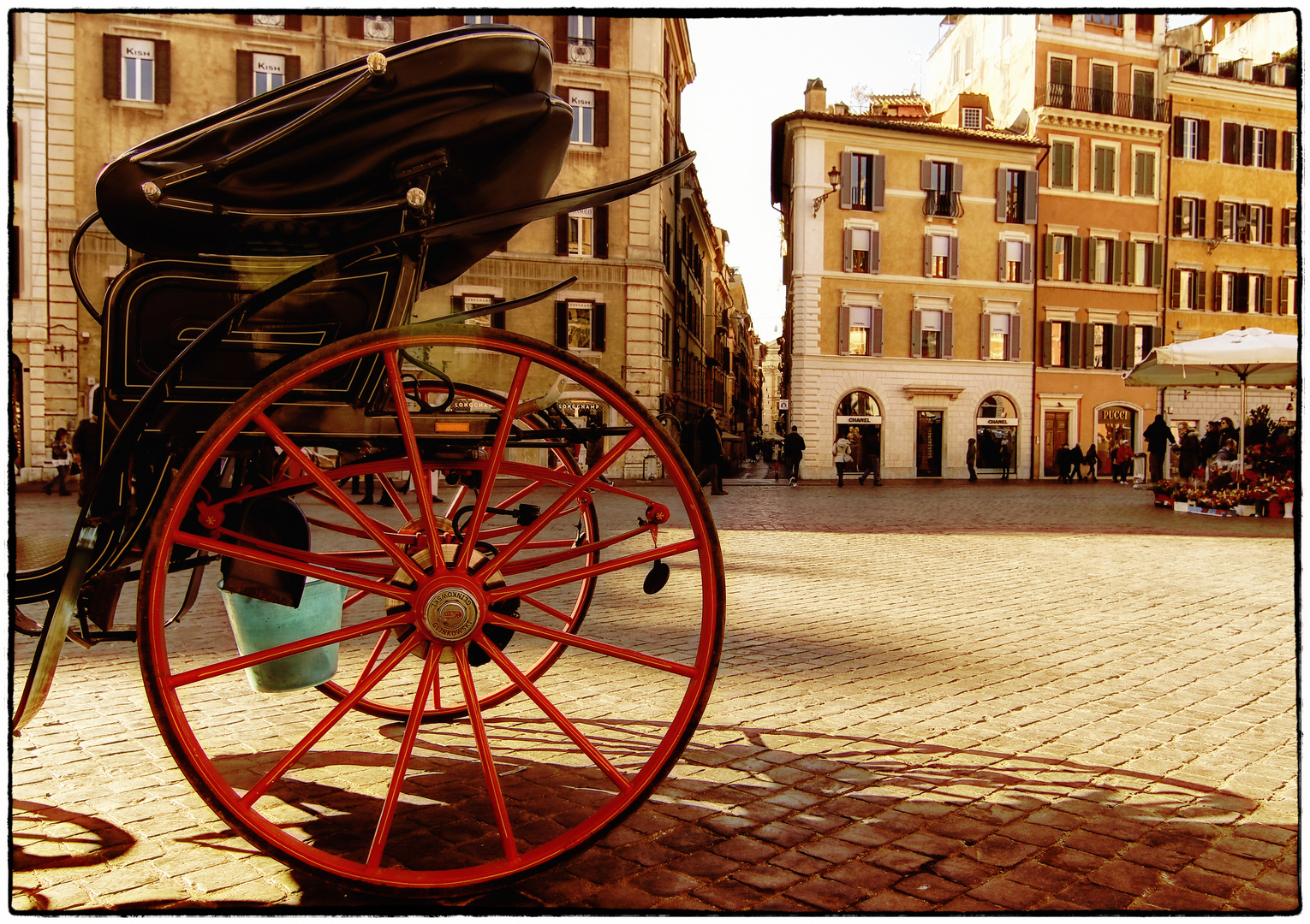 wheel in red