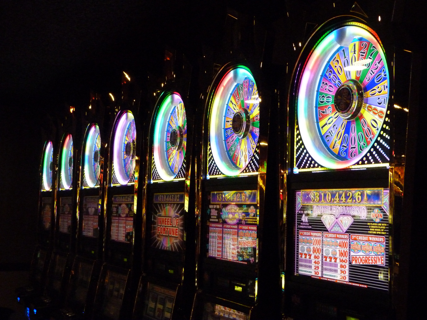 "Wheel of furtune" Circus Circus Las Vegas