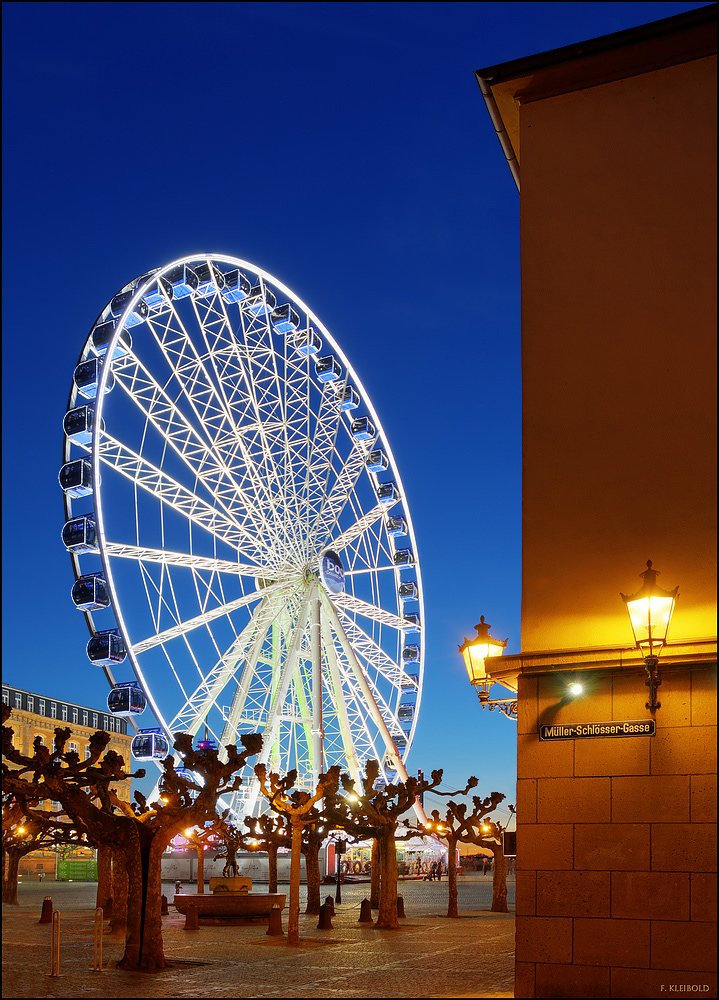 Wheel of Vision an der Müller-Schlösser-Gasse