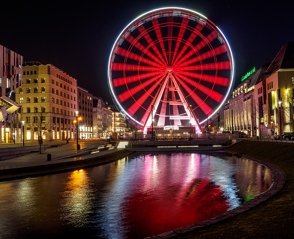 "Wheel of Vision" auf der Kö