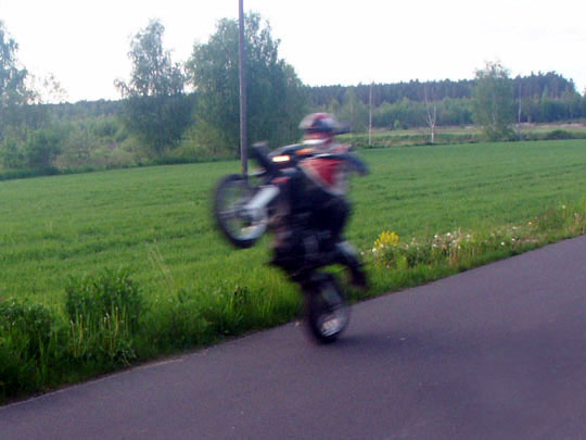 wheelie?