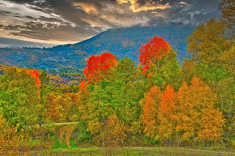 When God was in the mood to paint, November 2012, Greece...