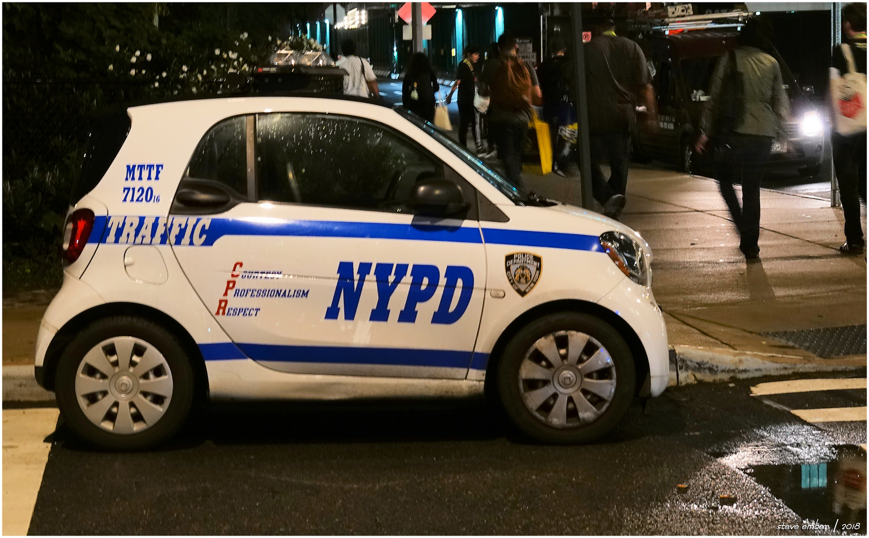 When I grow up, I want to be a New York City Police Car