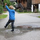 When life throws you a rainy day, play in the puddles.