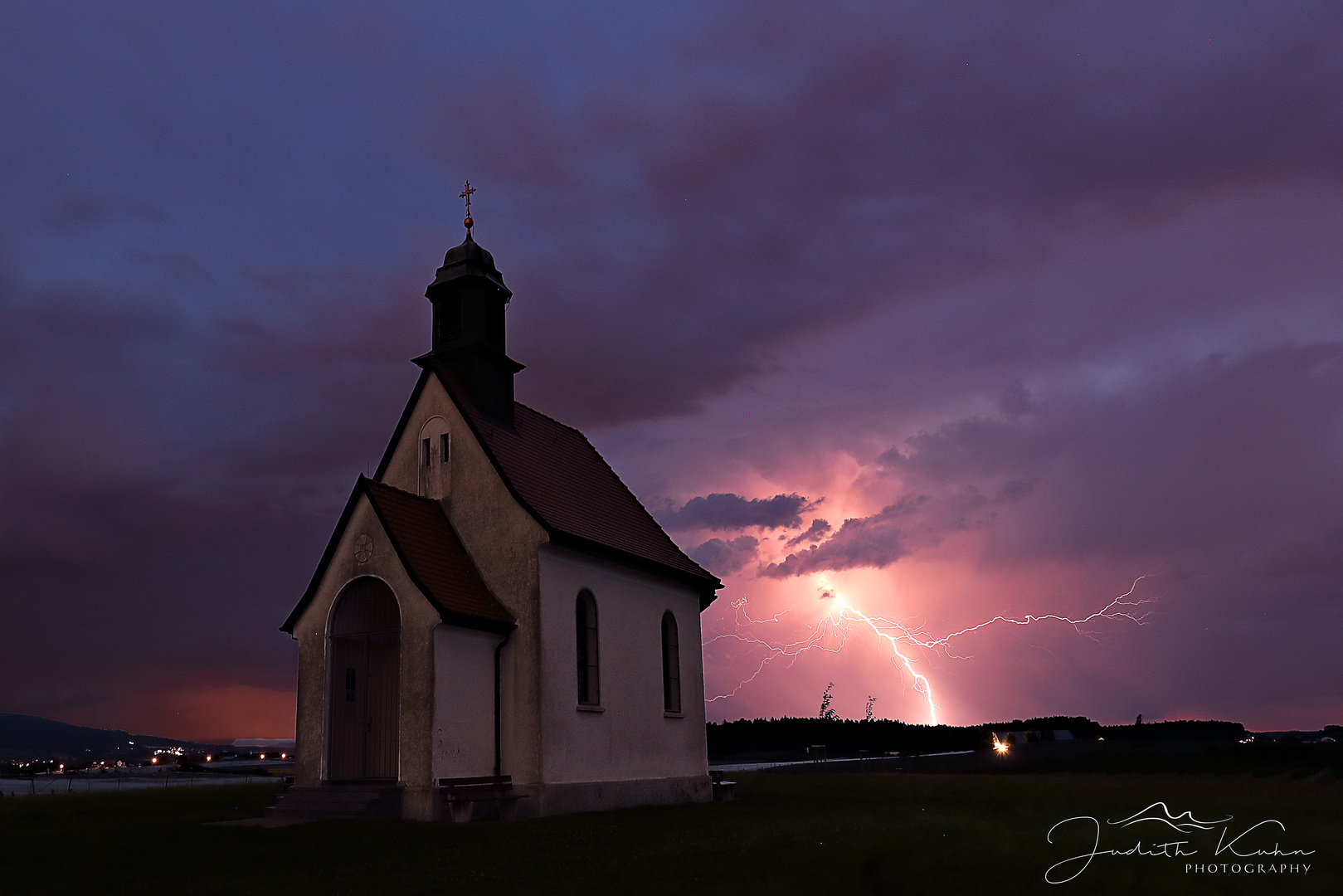 when the lightning flashed and the thunder roared...