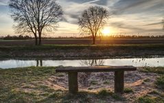 *** When the sun beats down and I lie on the bench ...***