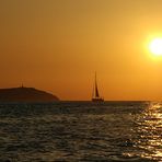 When the sun goes down ... in Ibiza