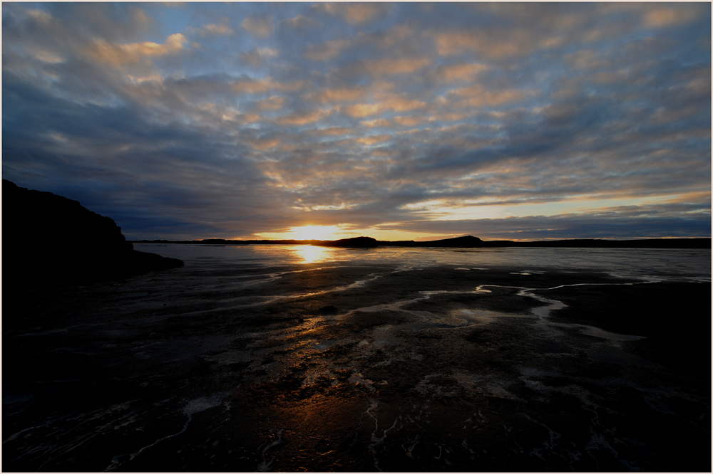 When the Sun Goes Down in Reykjavik