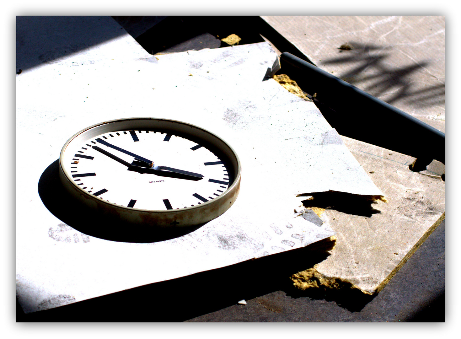 When time stood still at Philips (Siemens clock)
