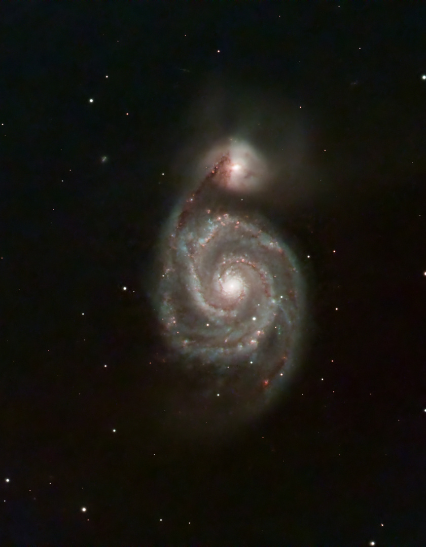 Whirlpool-Galaxie (M51)