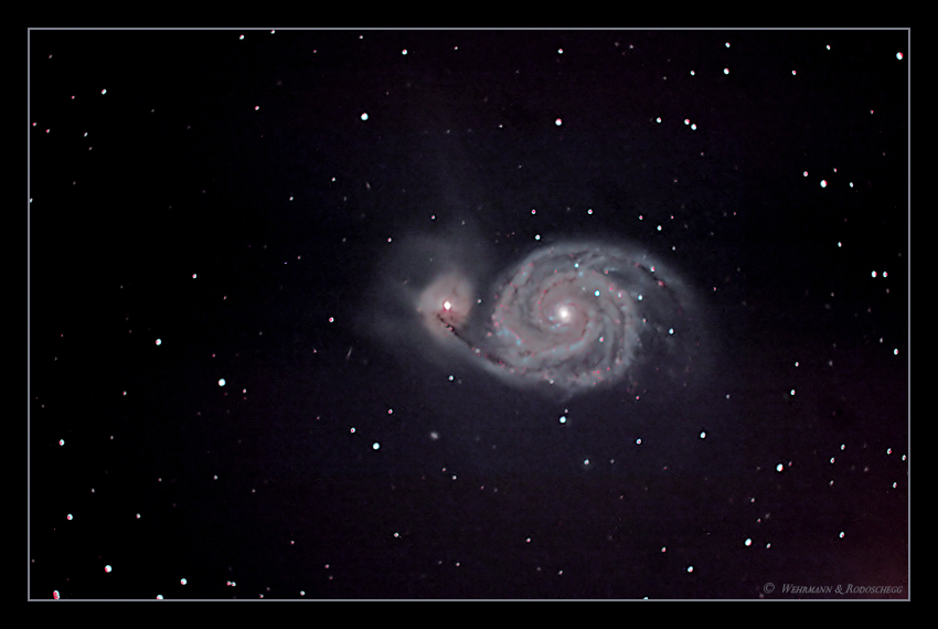 Whirlpool-Galaxie [M51 & NGC5195]