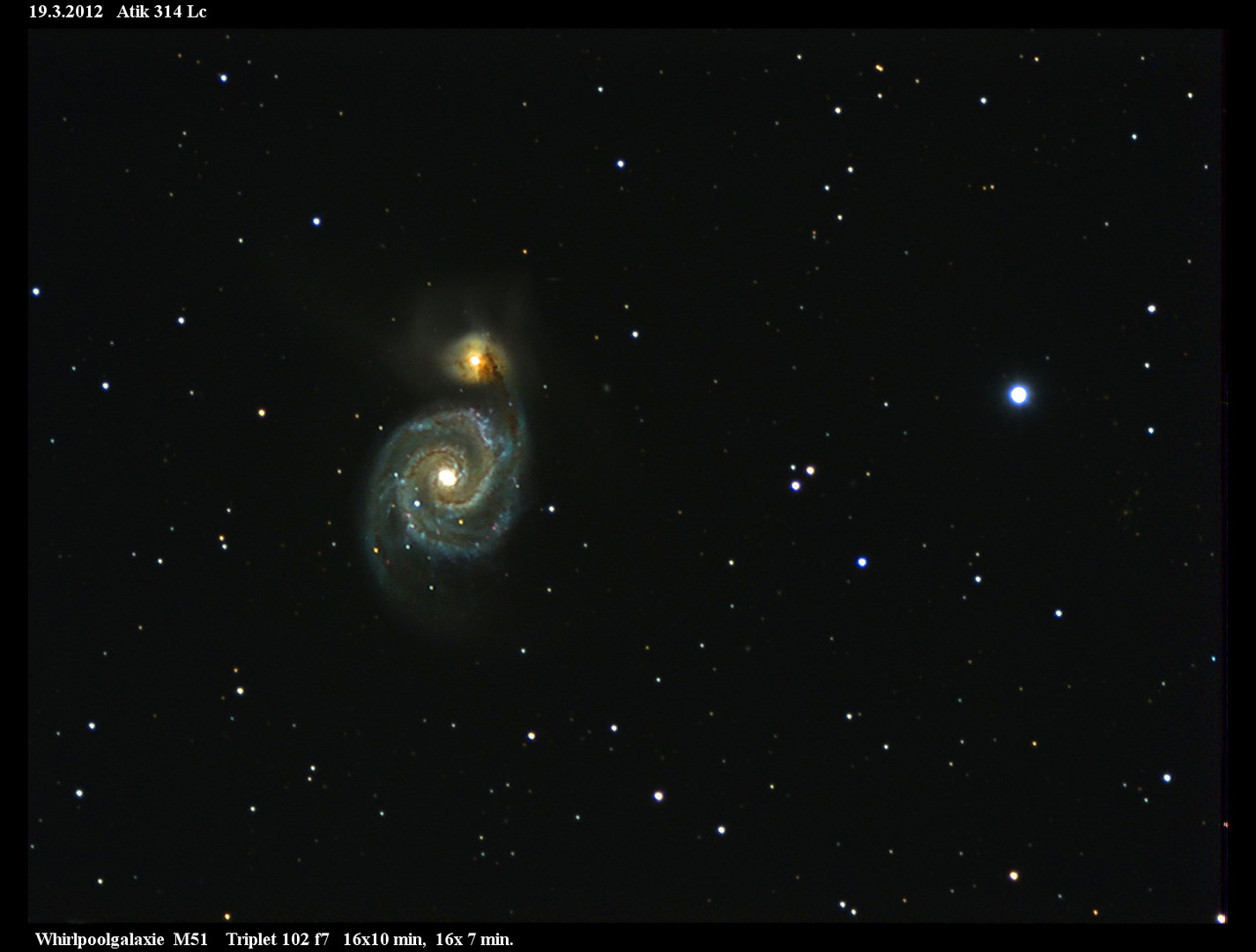 Whirlpoolgalaxie M51