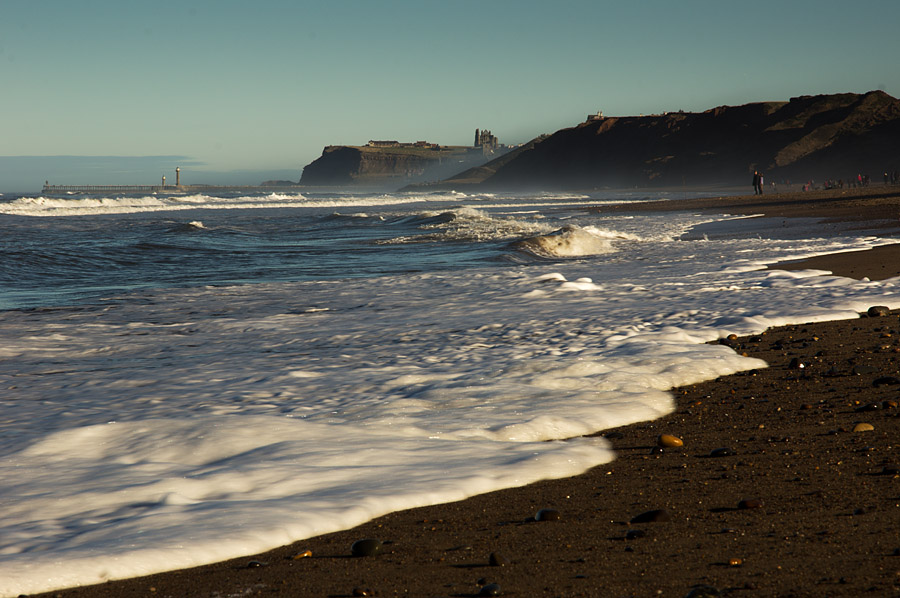 Whitby from Sandsend Beach