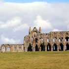 White Abbey in Whitby - Ostküste England