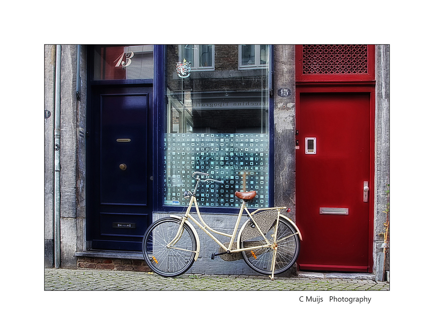 white bike