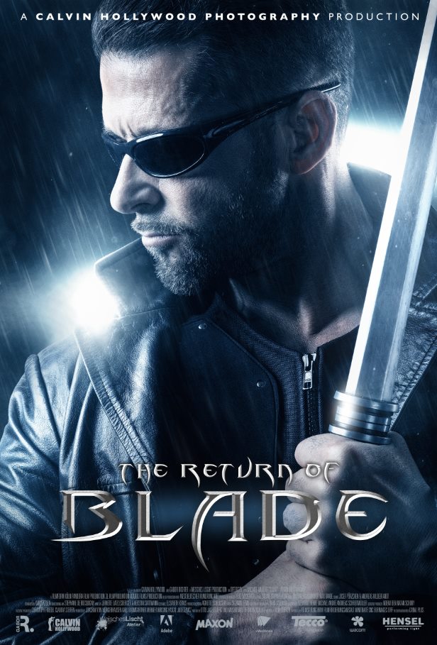 WHITE BLADE made by Calvin Hollywood