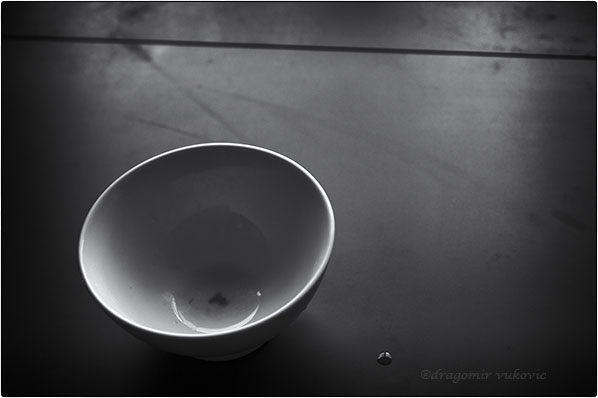 White Bowl & Water Drop