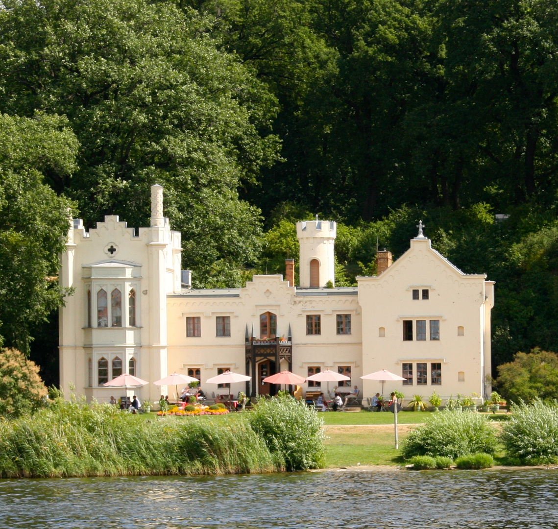 white castle near potsdam