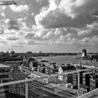 white cinder blocks crouched on a distant wish - amsterdam