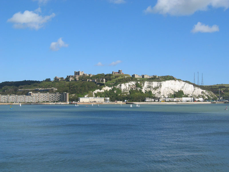 White cliffs of Dover