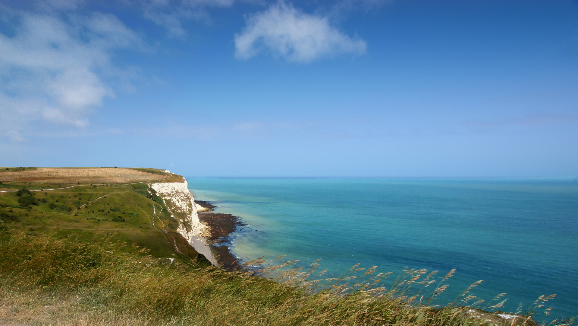 White cliffs of Dover