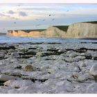 White cliffs & rocks