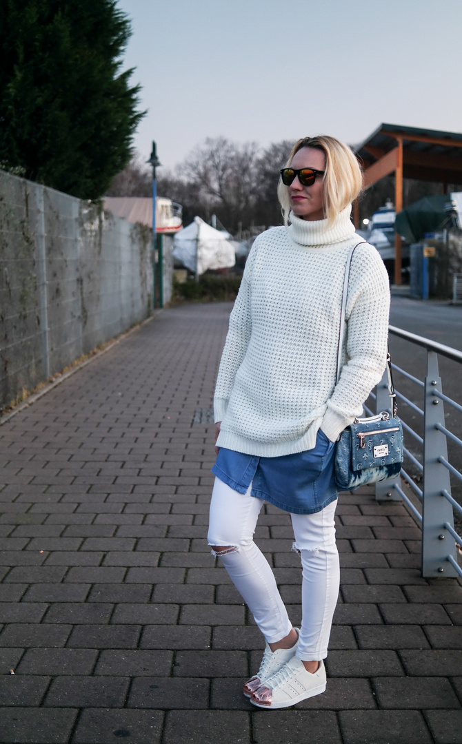 White Denim Look