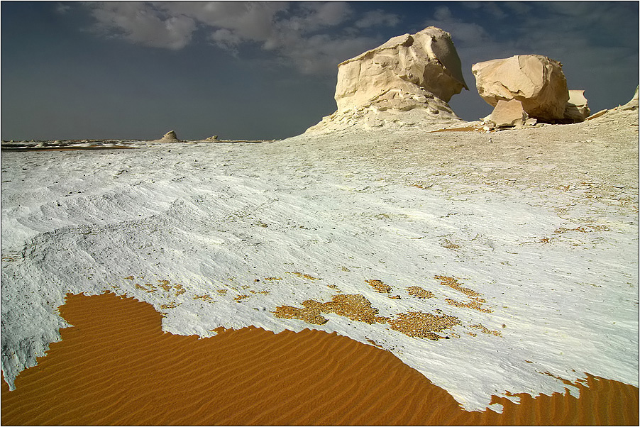 white desert