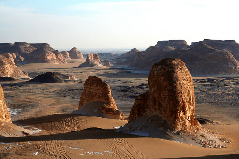 white dessert egypt