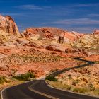 White Domes Scenic Byway, Valley of Fire, Nevada, USA