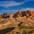 White Domes Scenic Byway, Valley of Fire, Nevada, USA