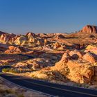 White Domes Scenic Byway, Valley of Fire SP, Nevada, USA