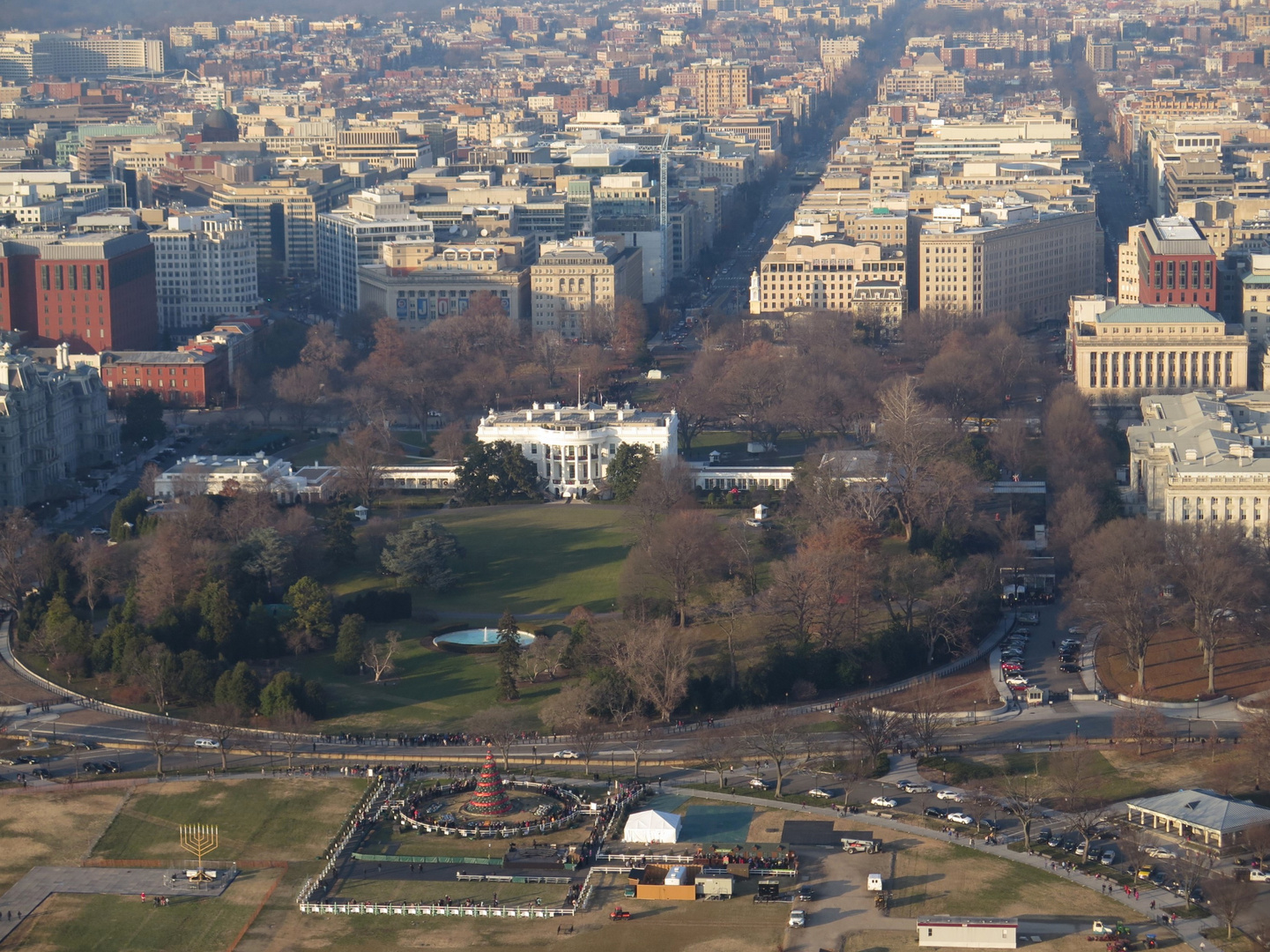 White House from Washington Monument