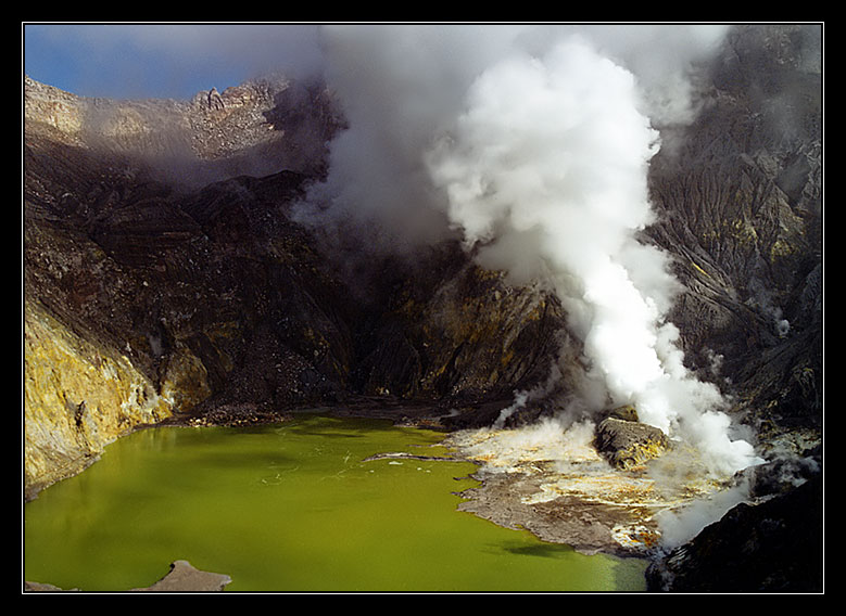 White Island Crater