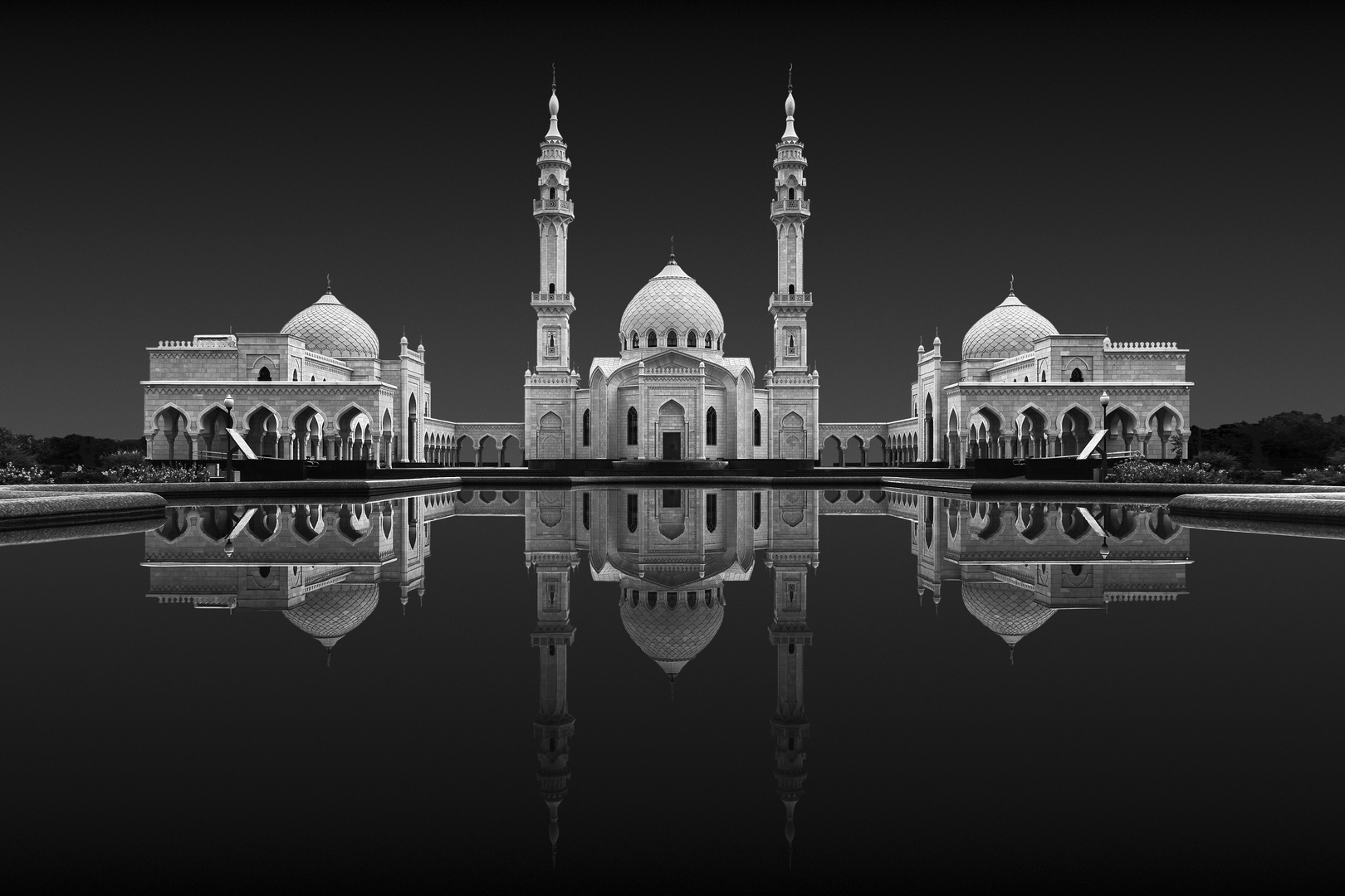 White mosque