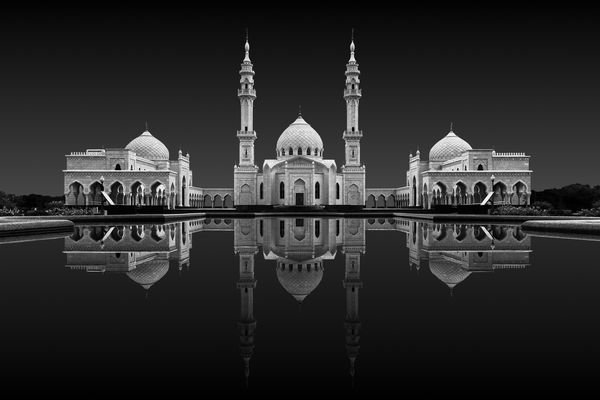 White mosque