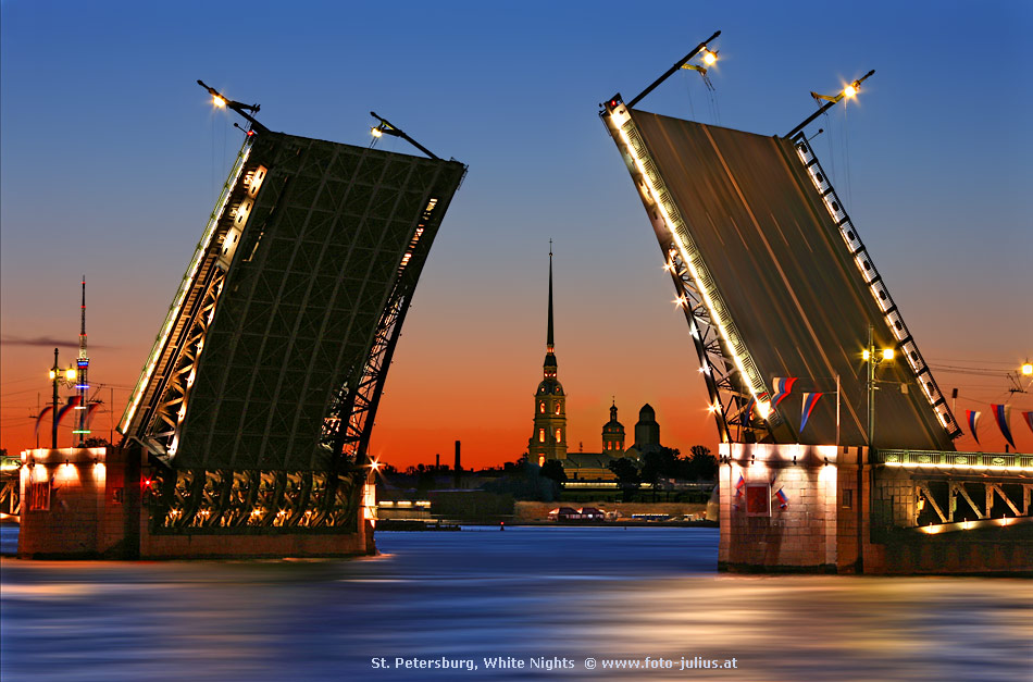 White Nights in St. Petersburg