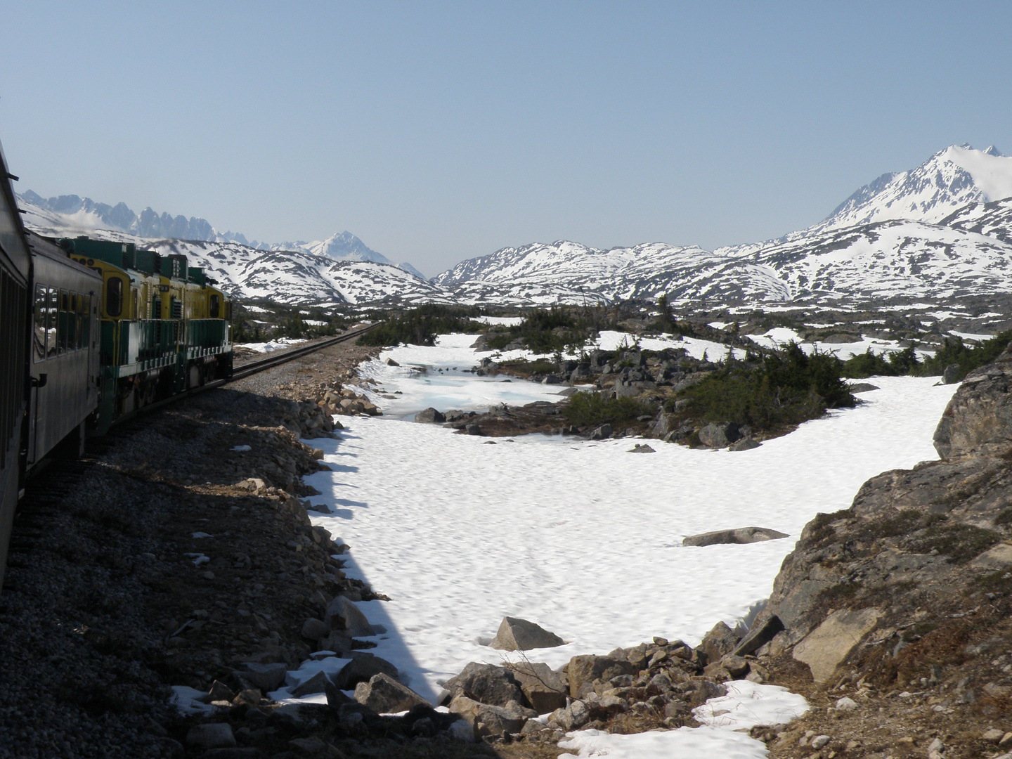 White Pass & Yukon Route von Fraser nach Skagway