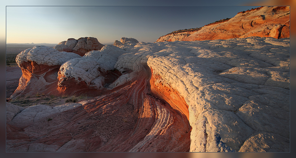 White Pocket sunset