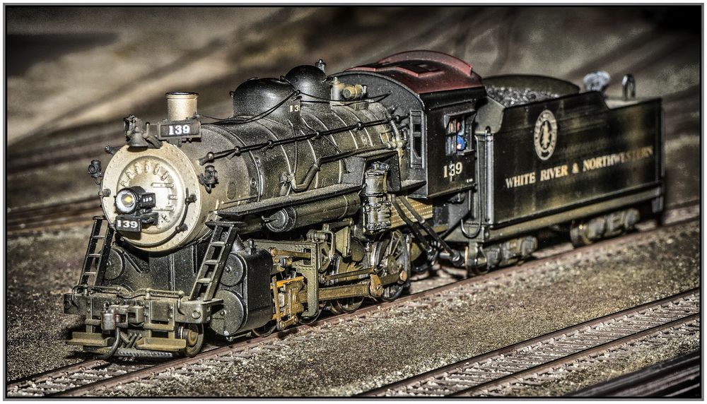 White River & Northwestern Lok Foto & Bild eisenbahn, motive, verkehr