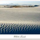 White Sands...
