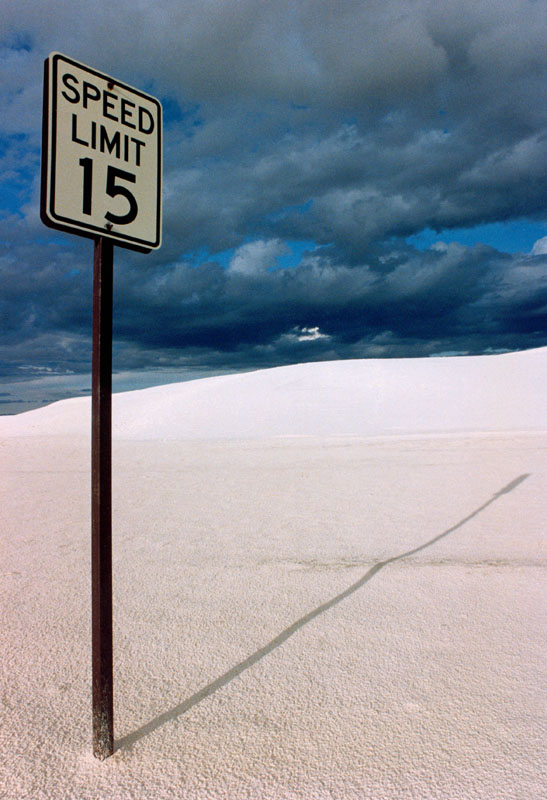 White sands